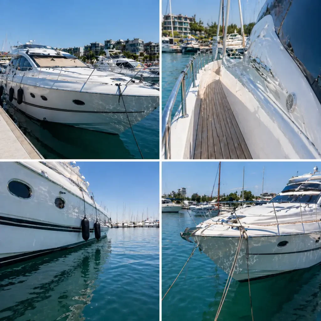 Καθαρά σκάφη και yacht στη Μαρίνα Αλίμου για επαγγελματικό καθαρισμό σκαφών